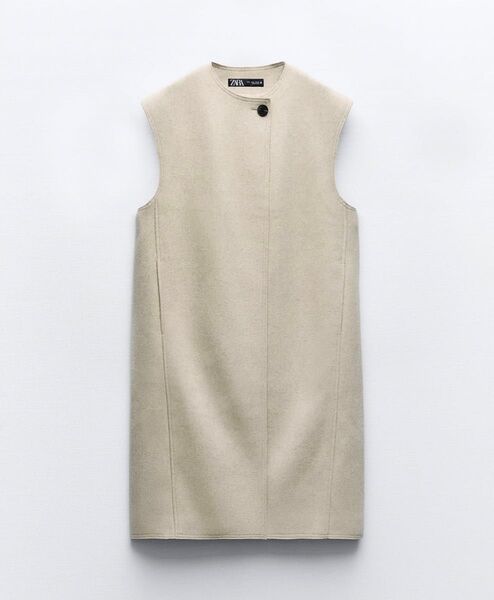 【未使用品】ZARA ロングベスト