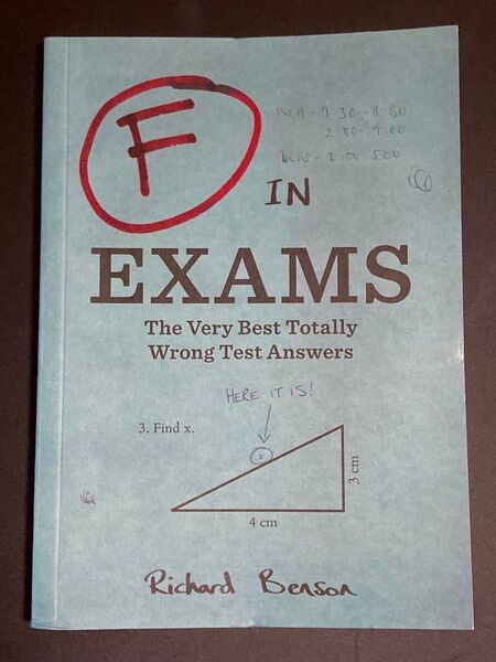 (英語の本)F in Exams: The Very Best Totally Wrong Test Answers