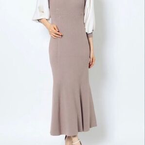 【新品】リゼクシー シアーボレロセットマーメイドニットワンピース MURUA