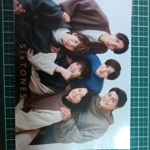 SixTONES 厚紙メッセージ