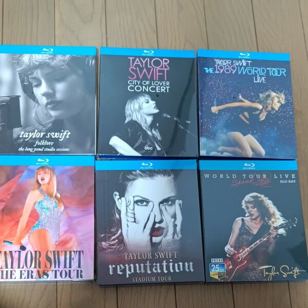 新品未開封6枚セット Taylor Swift ブルーレイ(BD-R) Blu-ray