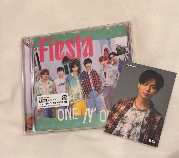 ONE N' ONLY ワンエン Fiesta 通常盤 REI トレカ付き