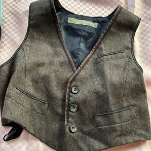 ジレベスト ZARA ツイード