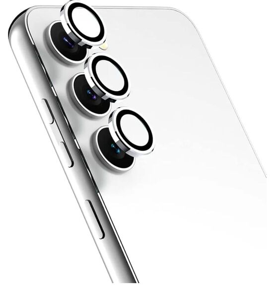 Galaxy S23 レンズ保護フィルム【1枚入り】レンズフィルム 保護フィルム s23, シルバー