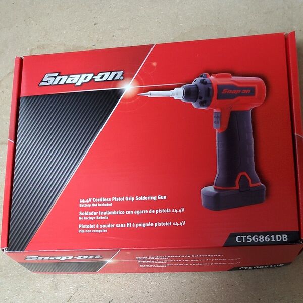 NEW MODEL Snap-on 14.4V電動半田ごて CTSG861DB