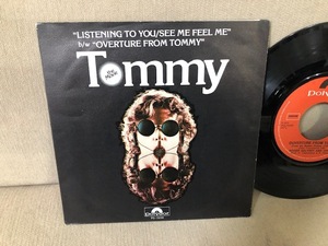The WHO ベルギー盤！　シングル　Tommy ! Listen to you ジャケ、盤共良好！　送料２２０円