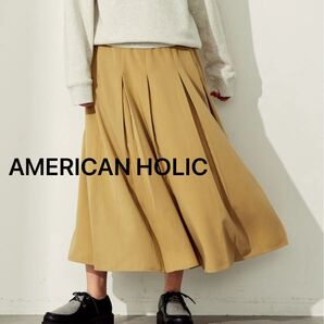 AMERICAN HOLICスカート ロング フレア L ロングスカート Aライン 春