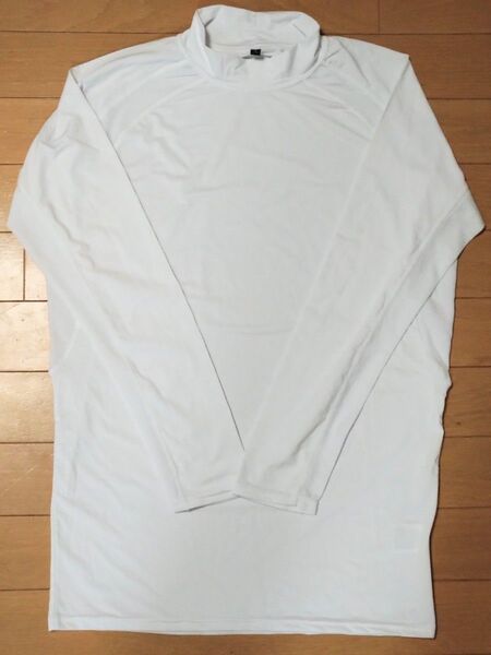 ハイネックアンダーシャツ 白 サイズL 中古美品