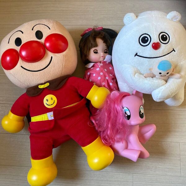 今週まで値下げ!アンパンマン グーン レミンちゃん 馬?ぬいぐるみ 人形 まとめ売り