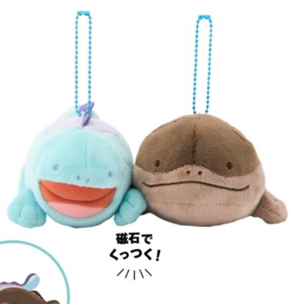 磁石でくっつくペアマスコット にたものどうし ヌオー&ドオー新品未使用品