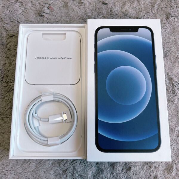 Apple Lightningケーブル iPhone 12 128GB(箱)