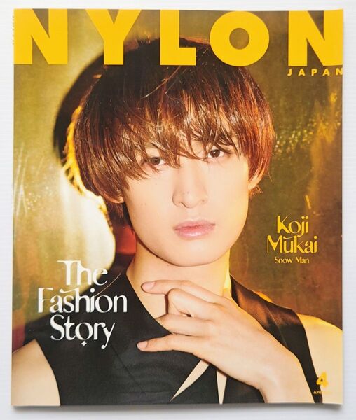 NYLONJAPAN 2023.4/Snow Man 向井康二 表紙