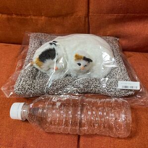 おねむりねこちゃん親子6種アソート 三毛ねこ 猫 にゃんこ ぬいぐるみ インテリア