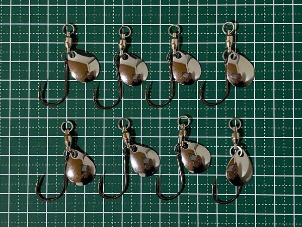 ブレードフック L 8個セット メタルジグ サワラ サゴシ タイ 鰆 青物 根魚