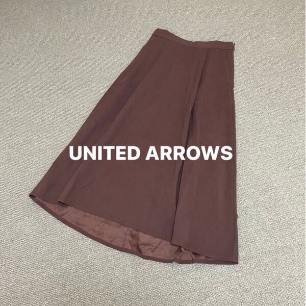 ユナイテッドアローズ UNITED ARROWS A DAY IN THE LIFE ロングスカート フレア レディース