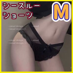ショーツ セクシー ランジェリー シースルー レディース パンティー 下着 M かわいい 可愛い 高見え 高級感 おしゃれ 夏 L