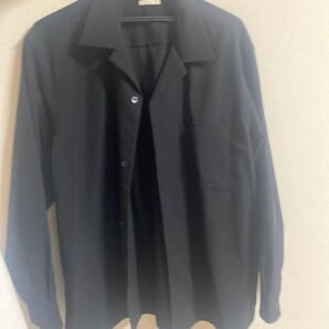 GU ブラック 長袖シャツ