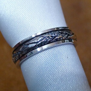 SR1858 кольцо серебряный 925. кольцо 15 номер spinner кольцо бесплатная доставка 