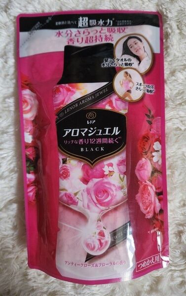 【P&G】 レノアアロマジュエル アンティークローズ&フローラルの香り つめかえ用 415mL