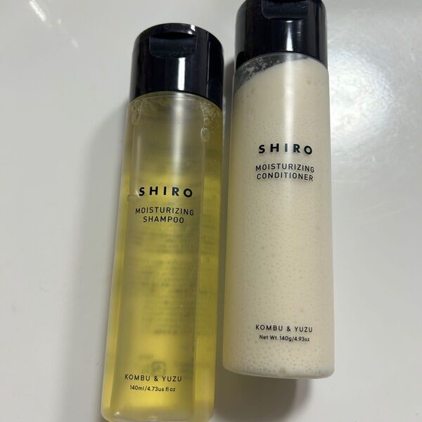 【新品】SHIRO シロ がごめ昆布ゆずシャンプー、コンディショナー
