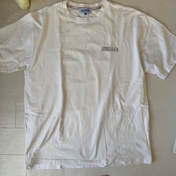 しまむら バックプリントTシャツ メンズ LL