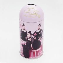 ●期間限定値下！激レア 新品 未開封 安室奈美恵 ファイナリー finally クッキー ビスケット缶 貯金箱 ハンドタオル pink グッズ 小物入れ_画像4