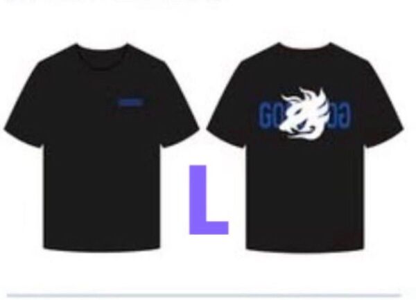 外見至上主義 ゴッドドッグ Tシャツ 黒 ブラック
