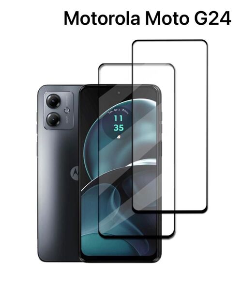 For Motorola Moto G24 スマホ 保護フィルム 日本旭硝子製 高透過率 硬度9H