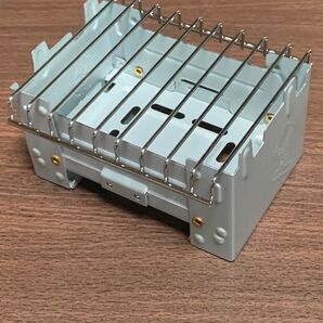 【釣りやアウトドアに】ポケットストーブと風防と五徳のセット☆