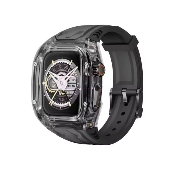 Apple Watch 44,45mm対応バンド一体型ケース