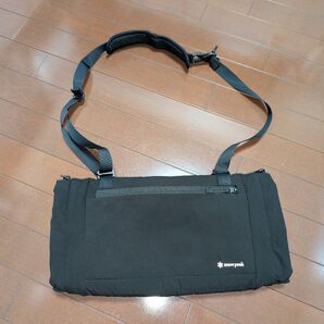 snow peak スノーピーク Sling Hand Warmer ブラック AC-24AU013 首掛け 肩掛け 腰巻き