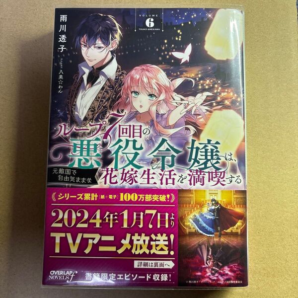 ループ7回目の悪役令嬢は、元敵国で自由気ままな花嫁生活を満喫する 6 (OVERLAP NOVELS f) 雨川透子/著