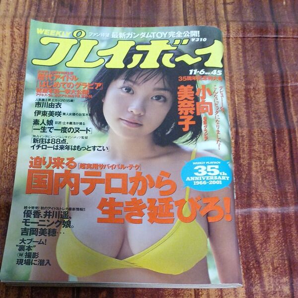 週刊プレイボーイ 表紙小日向美奈子