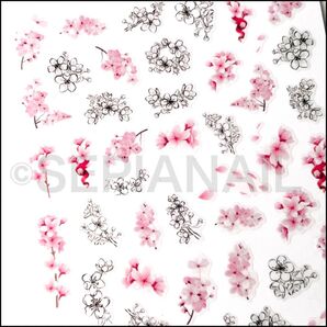 ネイルシール ステッカー 桜 チェリーブロッサム【CA771】
