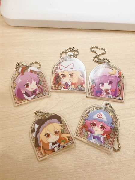 東方projectトレーディングアクリルキーチェーン