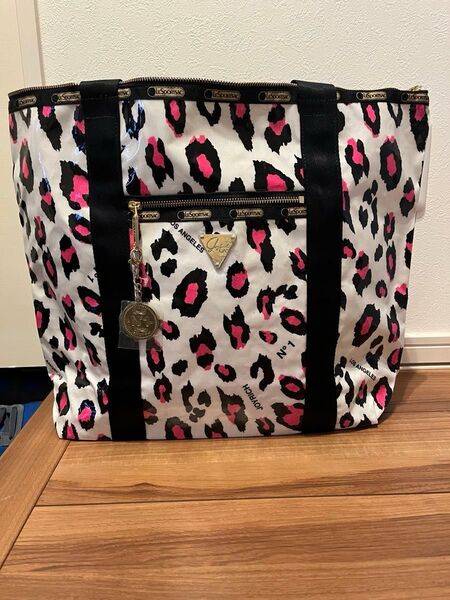JOYRICH LESPORTSAC レスポートサック ジョイリッチコラボ ハンドバック レオパード柄