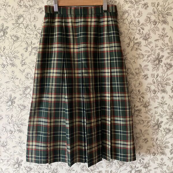 DAKS チェックスカート