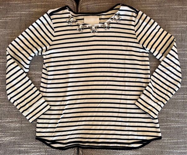イリイリ ボーダー カットソー 長袖 Tシャツ iriiri 2号