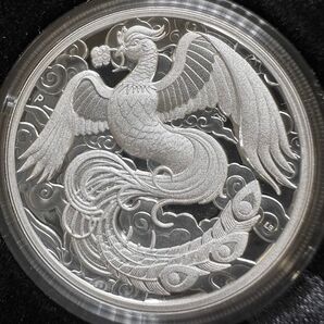 2022年 パースミント 2 オンス シルバー プルーフ ハイレリーフ フェニックス