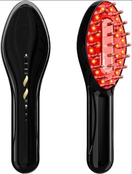 電動頭皮ブラシ EMS 頭皮ケア ヘッドブラシ スカルプケア コードレス 軽量