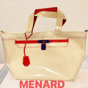 MENARD メナード 舟形トートバッグ