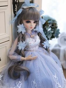 在庫品 全セット 超豪華 ドレス 60cm 球体関節人形 BJD ドール 1/3