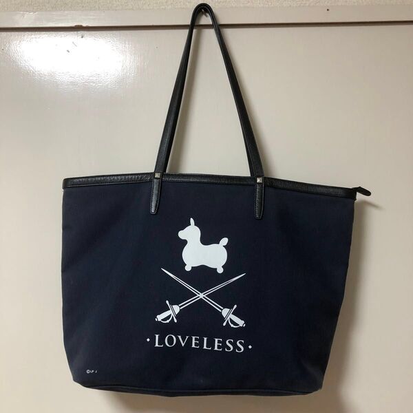 ・LOVELESS・GUILD PRIME EXCLUSIVE ラブレス トートバッグ ネイビー