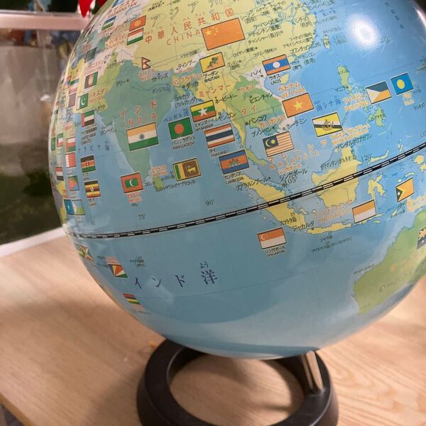 レイメイのしゃべる国旗付地球儀