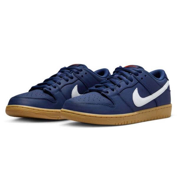 27.5cm Nike SB Dunk Low Pro ISO Orange Label Navy Gum ナイキ ダンクネイビー