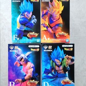★一番くじ ドラゴンボール ベジータ・孫悟空・ゴジータ 4体セット