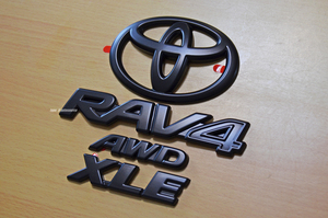US Toyota оригинальный 19- TOYOTA RAV4 задний XLE эмблема over Ray USDM Северная Америка JDM Rav four lavu four MXAA52 MXAA54 AXAH52 AXAH54 50 серия 