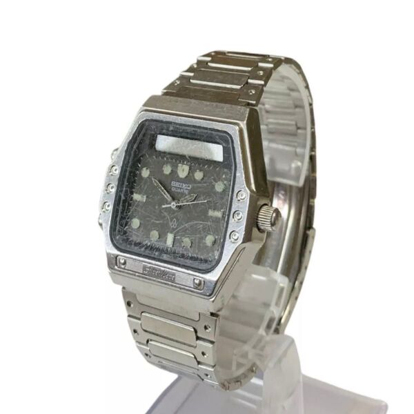 【希少】SEIKO シルバーウェーブ H357-5140 ヴィンテージ メンズ 腕時計 【動作確認済み】