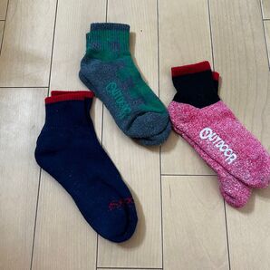outdoor メンズソックスセット(3足)