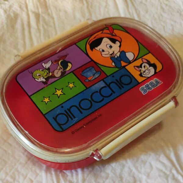 中古 お弁当箱 ディズニーピノキオ SEGA